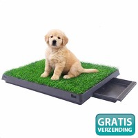 Xemm Hondentoilet Kunstgras - met Opvang..
