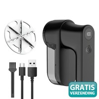 Nexxt Pluizenverwijderaar - USB Oplaadba..