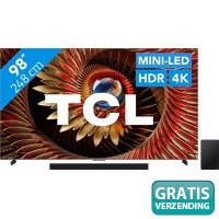 TCL QD Mini-LED C81 K 4 K (2025) en soun..