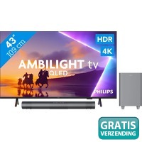 Philips Ambilight PUS8500 QLED 4 K en so..
