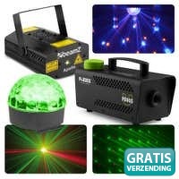 Beamz licht en laser disco set