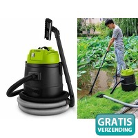 Teien 4-in-1 vijverstofzuiger met afvoer..