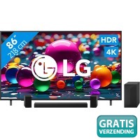LG Smart UA75 4 K (2025) en soundsysteem