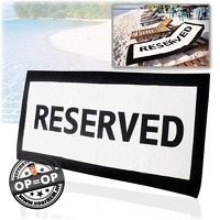 Reserved badhanddoek