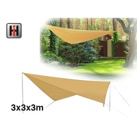 Zonnedoek Beige - Schaduw doek - 3 x 3 x..