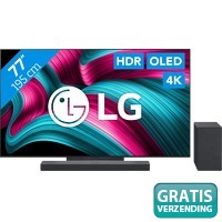 LG OLED EVO C54 4 K (2025) en soundbar