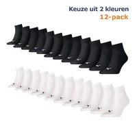 Puma Quarter Sokken Plain 12-pack - Keuz..