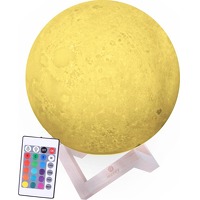 Niceey Maanlamp 3D - 20 cm - Oplaadbaar ..