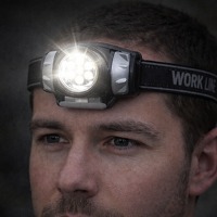 GS Hoofdlamp 7 LED Met 3 Lichtstanden en..