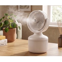 Oplaadbare ventilator met mister