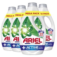 4 x Ariel vloeibaar wasmiddel Active + O..