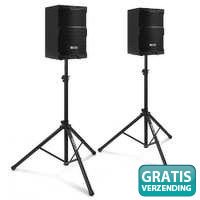 Power Dynamics PDY210 A actieve speakers..