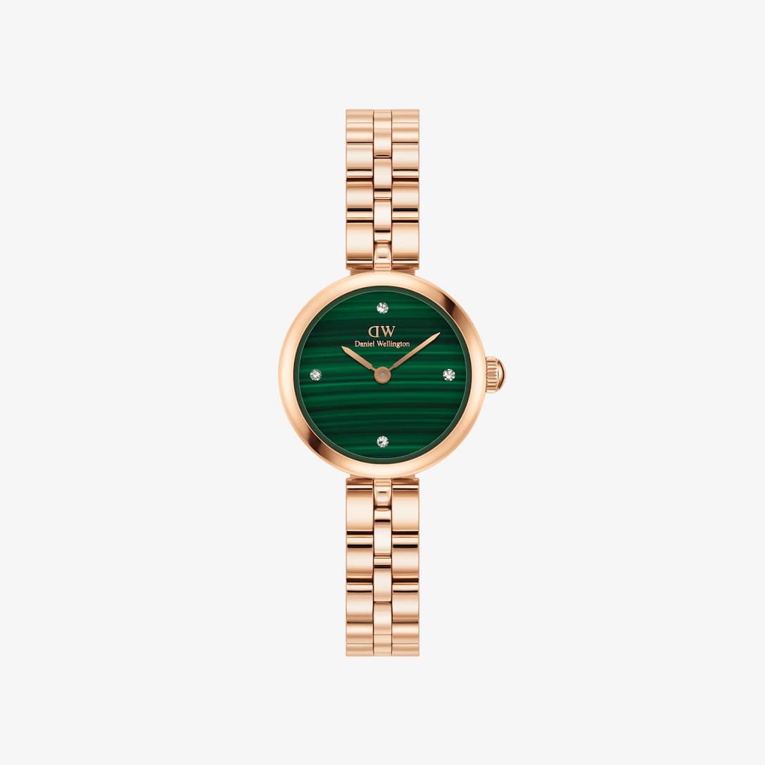 Elan Lumine Malachite Rose Gold