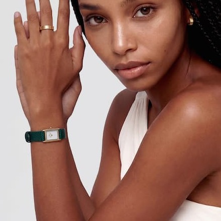 Bound Mini Green Lizard Gold