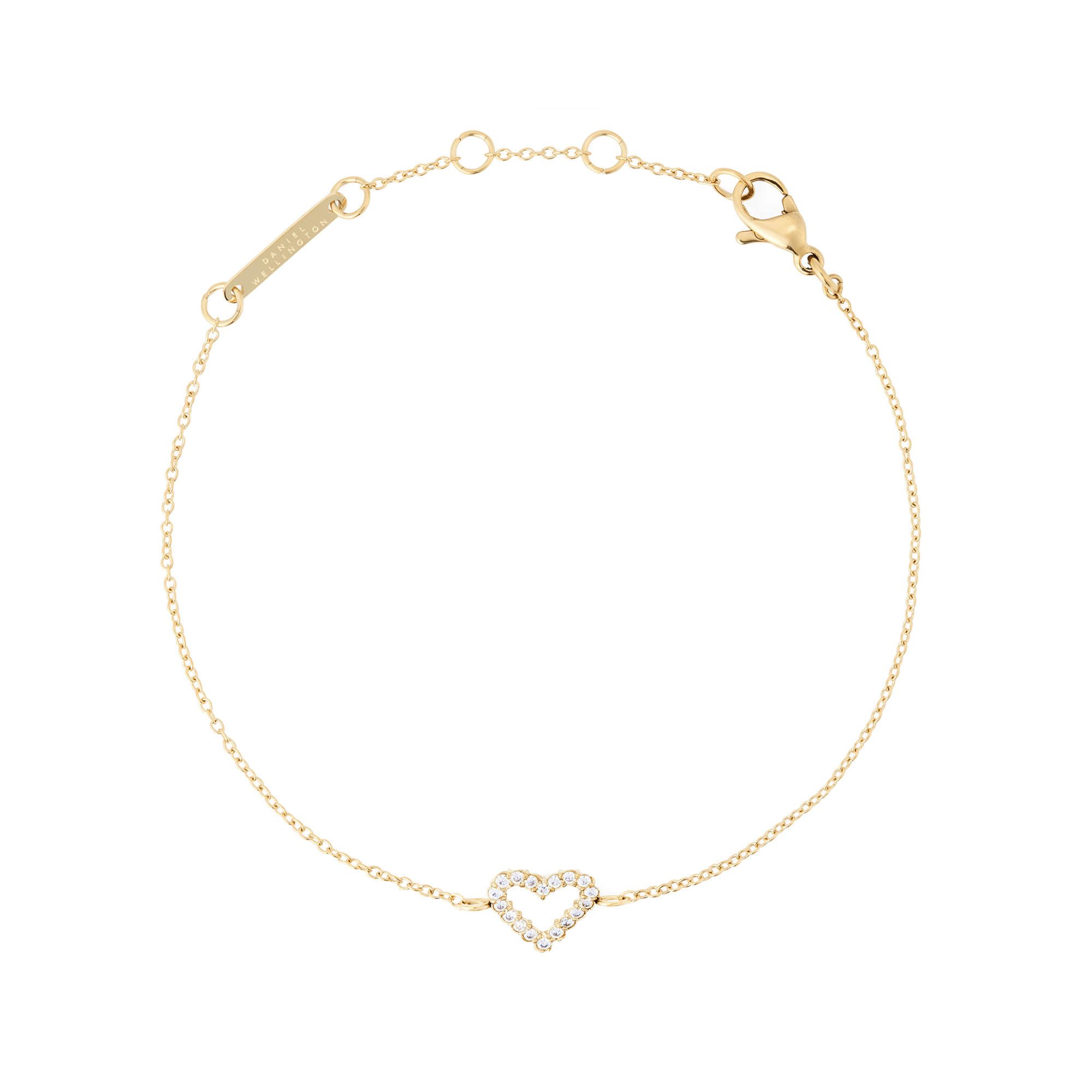 Image of Mirelle Heart Bracelet Gold