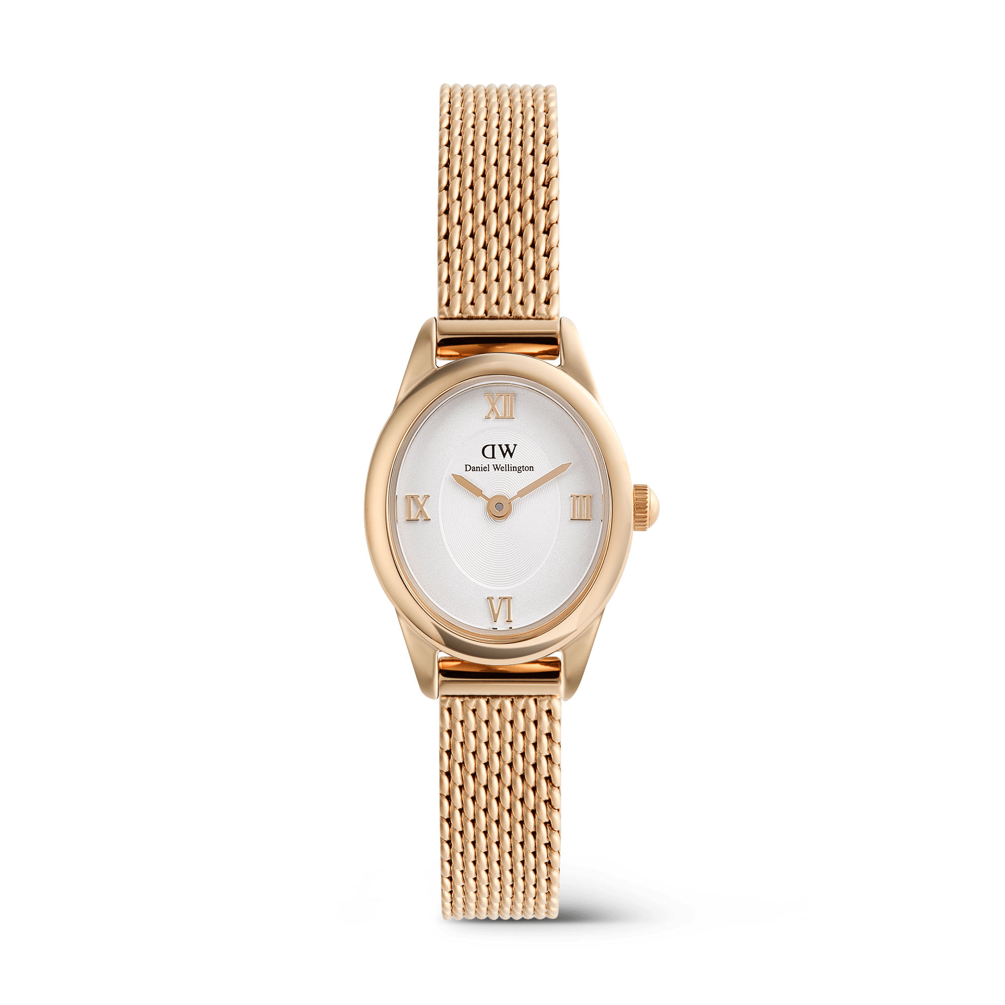 Image of Ophelia Mini Mesh White Rose Gold