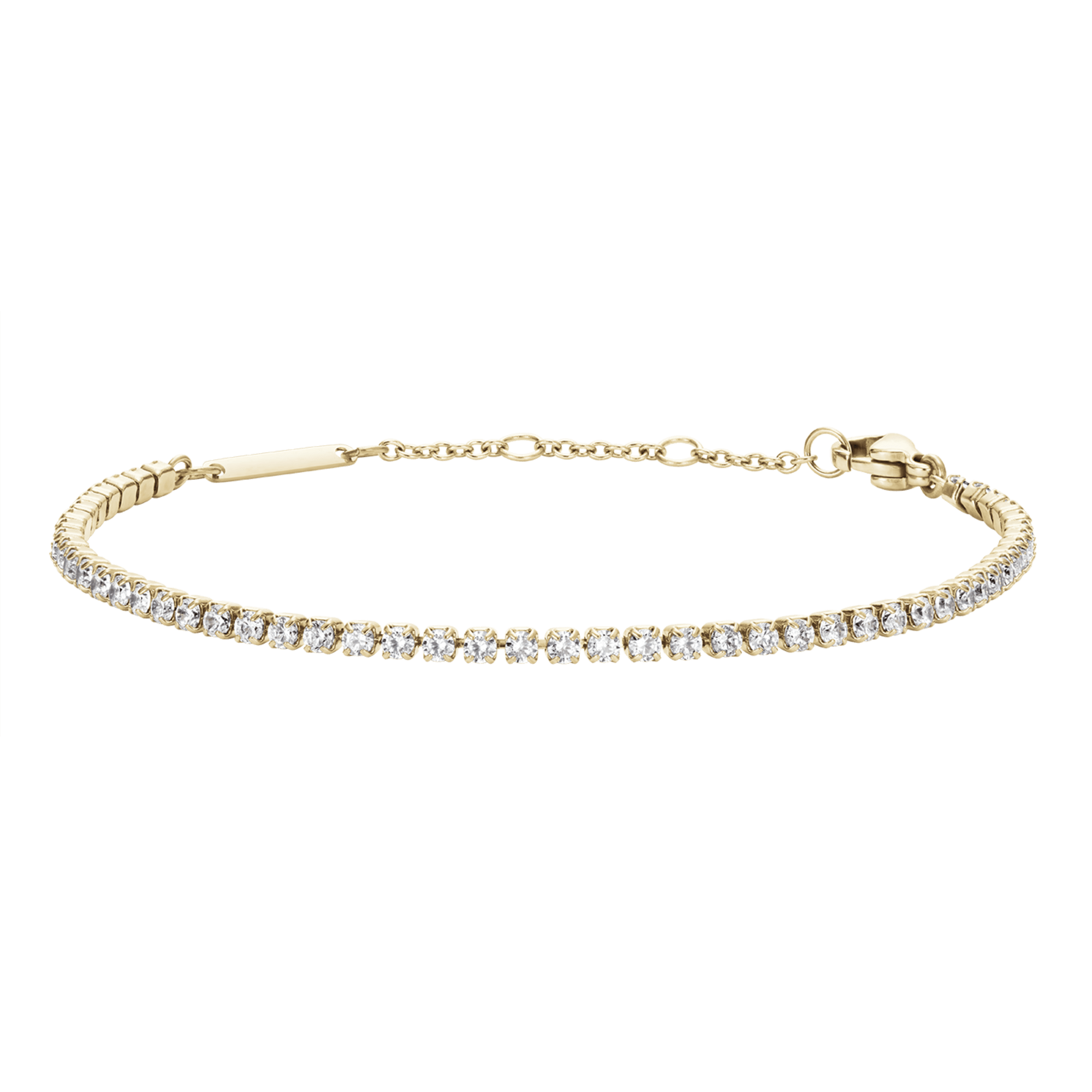 Image of Classic Tennis Bracelet Gold