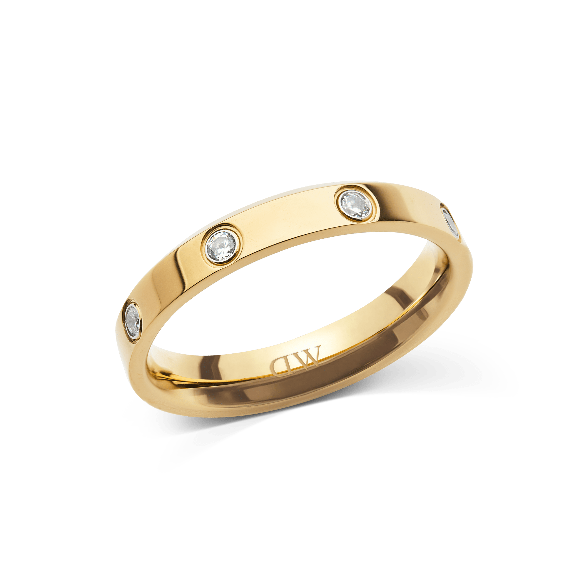 Image of Classic Lumine Ring Gold 4 mm