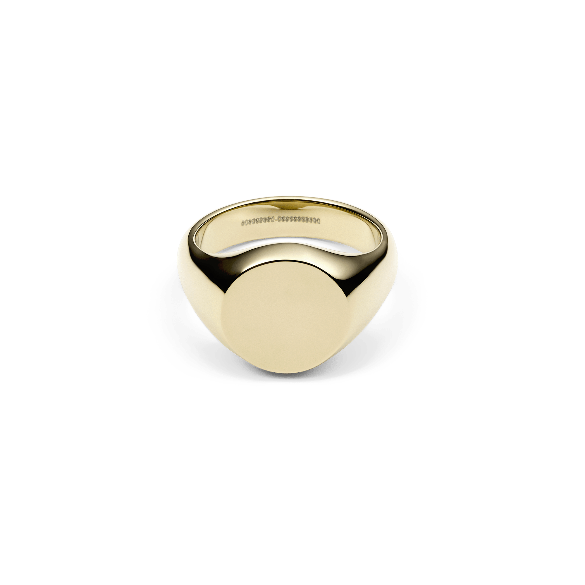 Image of Classic Signet Ring Gold