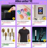 Amazon Haul: Alles unter 1€ Aktion - bis zu 3 Artikel pro Kunde (beliebige Produktkombinationen)