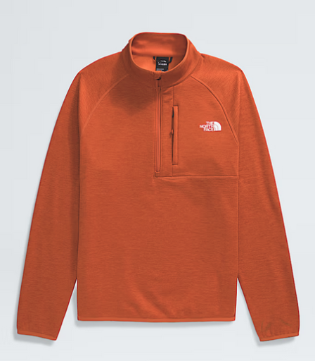 The North Face Mens Canyonlands 1/2-Zip Pullover (Iron Bronze Heather)