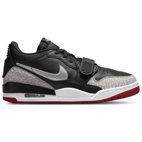 Nike Jordan Womens Legacy 312 Low Shoes Black/Metallic Silver/Gym Red