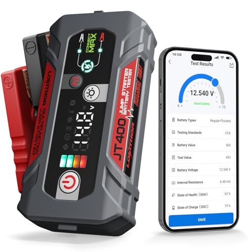 LOKITHOR JT400 2500A Jump Starter and 12V Smart Battery Tester
