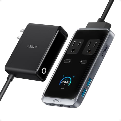 Anker Prime 8-in-1 Charging Station w/ 140W USB-C, 240W Output  2x AC