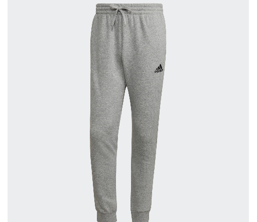 adidas Mens Essentials Fleece Regular Tapered Pants