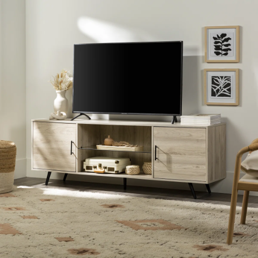 Wade Logan Bulhary TV Stand for TVs up to 80