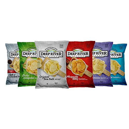 Deep River Snacks Variety Chips Snack Packs 24-Pack