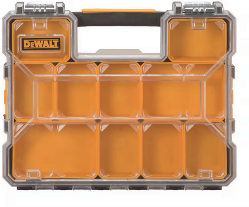 DEWALT 10-Compartment Shallow Pro Small Parts Organizer