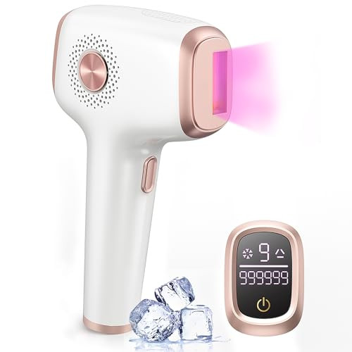 IPL Hair Removal with Ice Cooling Care Function