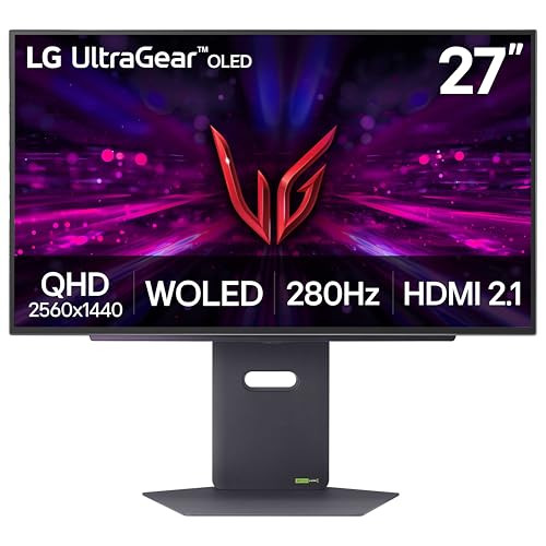 27 LG UltraGear 27GX700A QHD 280Hz Tandem OLED Gaming Monitor