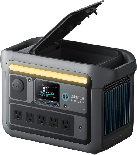 Anker Solix C800 1200W LiFePO4 Portable Power Station