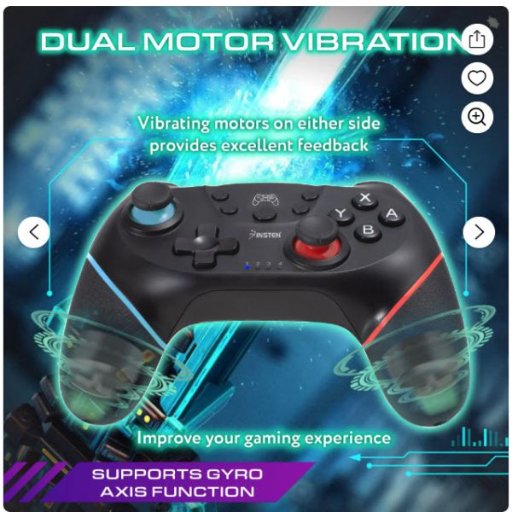 Nintendo Switch Compatible Pro Controller (IN APP EXCLUSIVE)