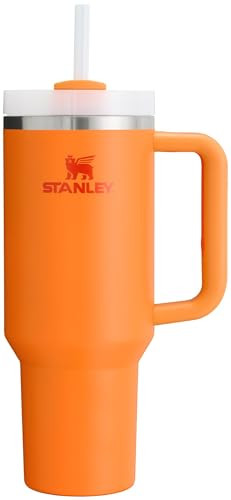 Stanley Quencher H2.0 Tumbler 40-Oz with Handle and Straw (Goldenrod)
