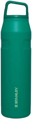36-Oz Stanley IceFlow Cap and Carry Water Bottle w/ Wide Mouth Twist Lid (Alpine Green)