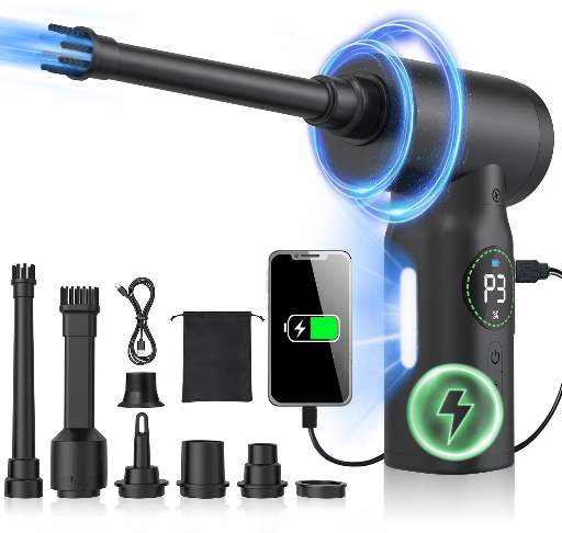 NEXPOW Air Duster 150,000 RPM with Power Bank  Lighting