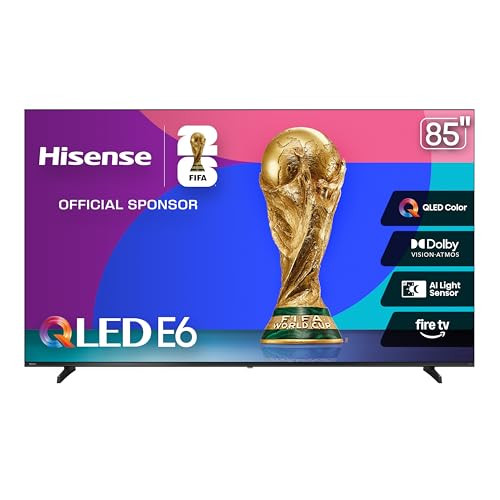 Hisense 85 4K UHD QLED Smart Fire TV