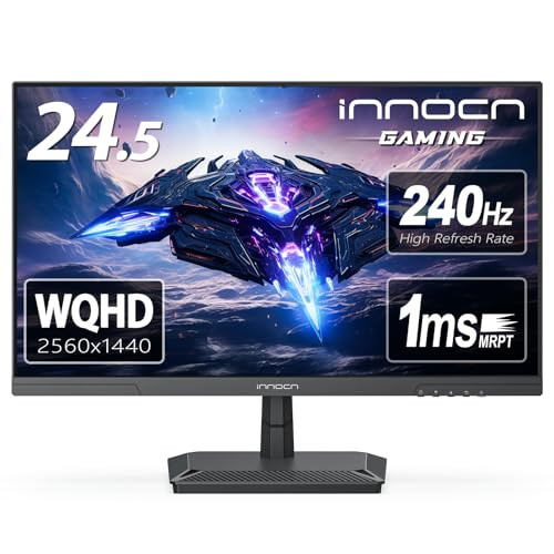 INNOCN 24.5 Inch 1440p 240hz Gaming Monitor