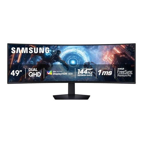 Samsung Odyssey G91F 49 5120x1440p 144Hz VA Curved Gaming Monitor