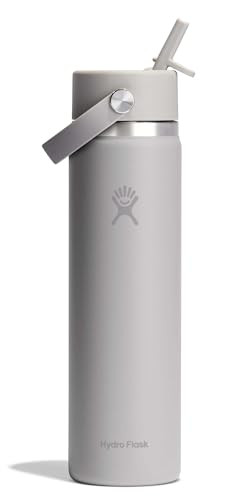 24-Oz Hydro Flask Wide Flex Straw Cap Insulated Water Bottle