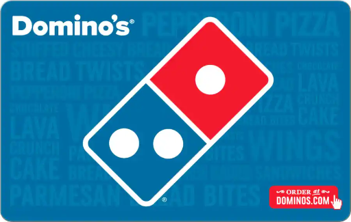 Dominos Gift Card (Email Delivery)