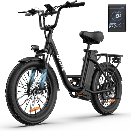 Urlife 3.0 Fat Tire Ebike 750W Peak Motor 48V 13AH