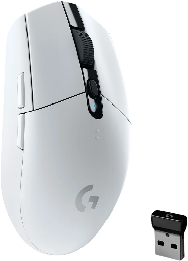 Logitech G305 LIGHTSPEED Wireless Gaming Mouse, HERO Sensor, 12,000 DPI