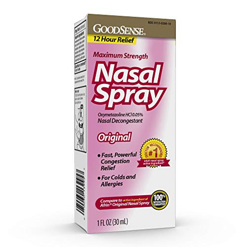 GoodSense Maximum Strength Nasal Spray 1 Fluid Ounce