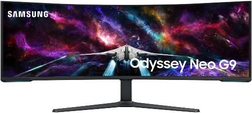 57 Samsung Odyssey Neo G9 Dual 4K Quantum Mini-LED 240Hz Curved VA Gaming Monitor