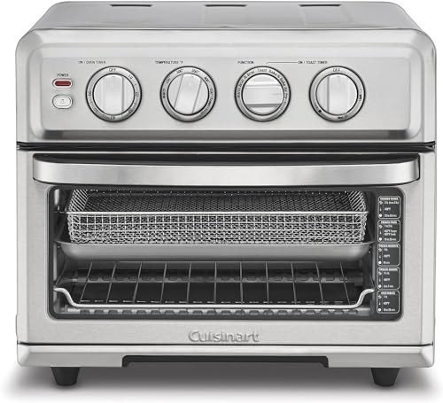 Cuisinart 1800W Air Fryer Toaster Oven 8-in-1 Stainless Steel Finish