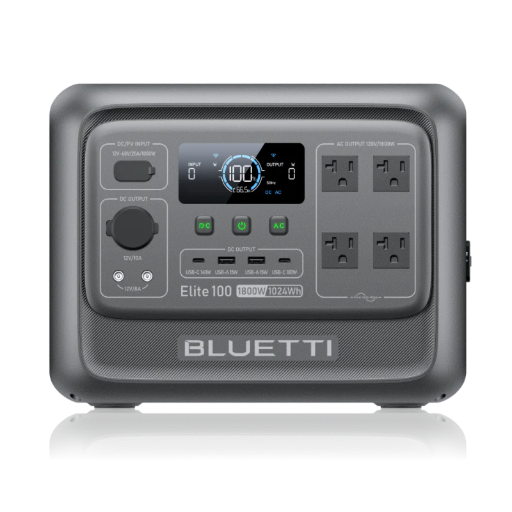 BLUETTI Elite 100 V2 Portable Power Station 1,800W 1,024Wh